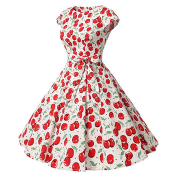 Rochie eleganta de dama cu aplicatie si cravate in alb