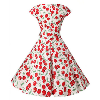 Rochie eleganta de dama cu aplicatie si cravate in alb