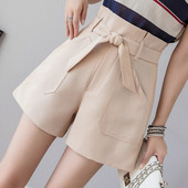 Pantaloni de dama moderni cu talie inalta - model larg