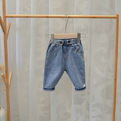 Blugi de copii actuali pentru baieti in culoarea lor