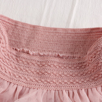 Fusta de dama moderna in mai multe culori cu talie inalta si tul