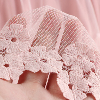 Fusta de dama moderna in mai multe culori cu talie inalta si tul