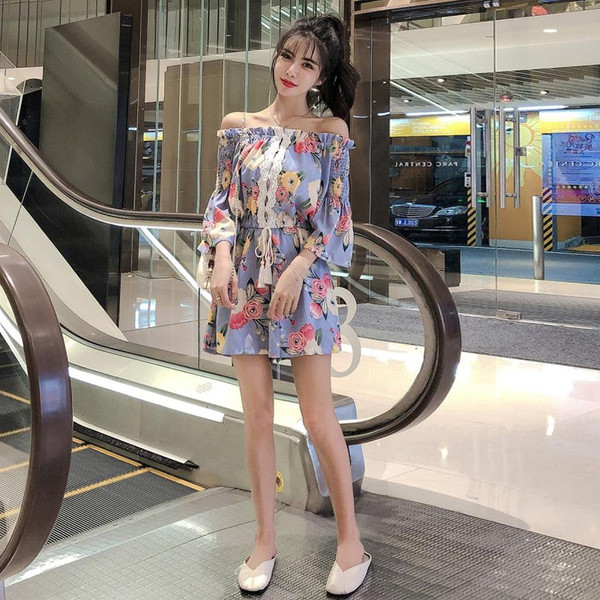 Salopeta de dama moderna cu model floral