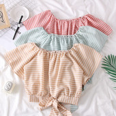 Bluza de dama moderna in trei culori cu cravate