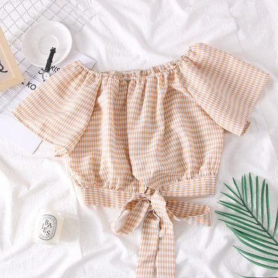 Bluza de dama moderna in trei culori cu cravate