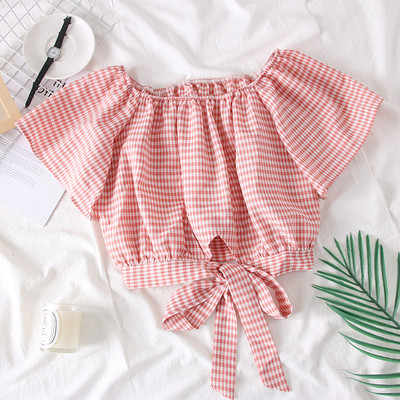 Bluza de dama moderna in trei culori cu cravate