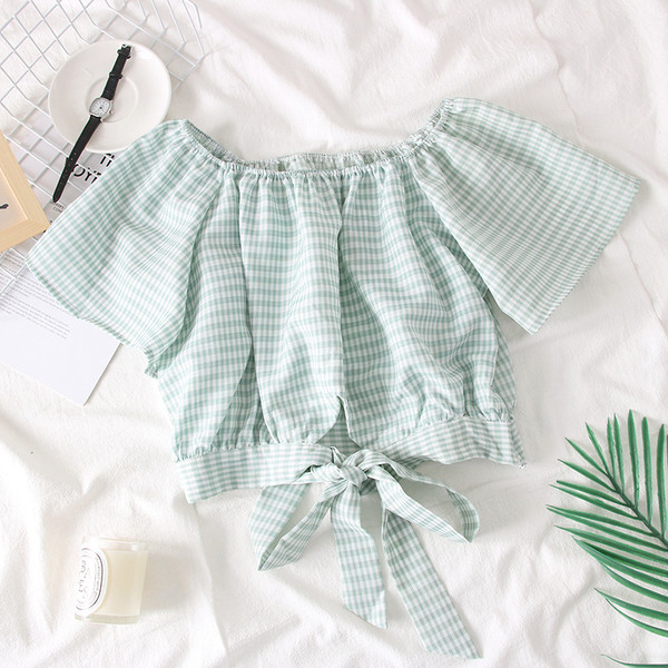 Bluza de dama moderna in trei culori cu cravate