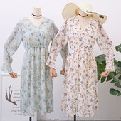 Rochie de dama modern model nou cu decolteu in V in mai multe culori