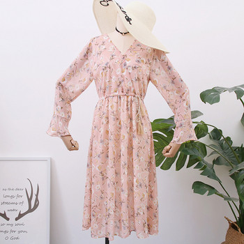 Rochie de dama modern model nou cu decolteu in V in mai multe culori