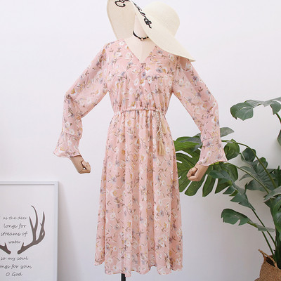 Rochie de dama modern model nou cu decolteu in V in mai multe culori