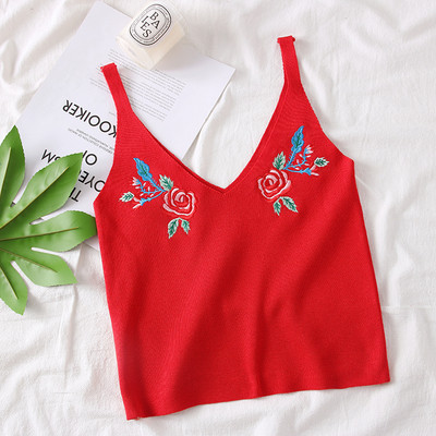 Maieu modern de damă în patru culori cu broderie