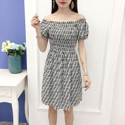 Rochie de dama cu buline cu maneci scurte in mai multe culori