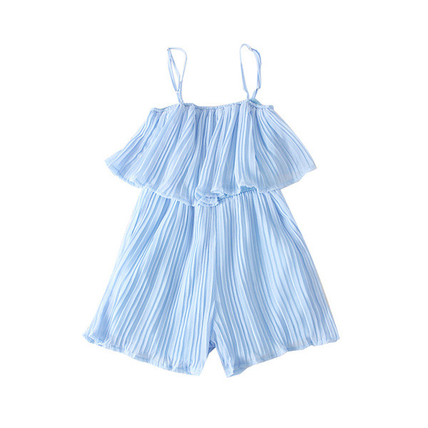 Salopeta de dama moderna cu bretele subtiri in patru culori