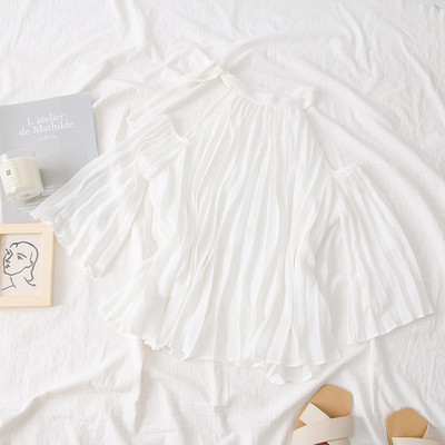 Bluza de dama actuala cu maneci 3/4 in mai multe culori