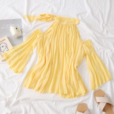 Bluza de dama actuala cu maneci 3/4 in mai multe culori