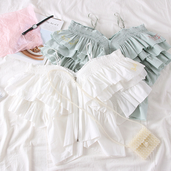 Bluza de dama moderna in mai multe culori cu broderie si fermoar