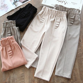 Pantaloni moderni pentru copii pentru fete - mai multe culori