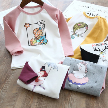 Нов модел детска блуза за момичета в няколко цвята