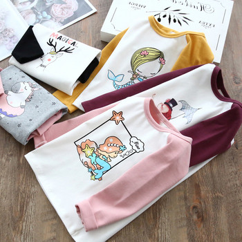 Нов модел детска блуза за момичета в няколко цвята