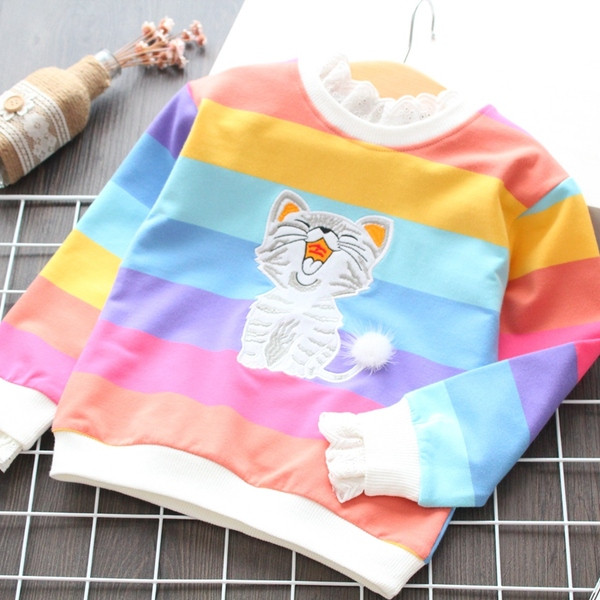 Új modell gyerekblúz O-nyakkal, két színben