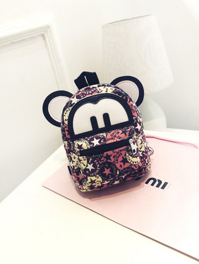 Rucsac de zi cu zi pentru copii cu element 3D in mai multe culori