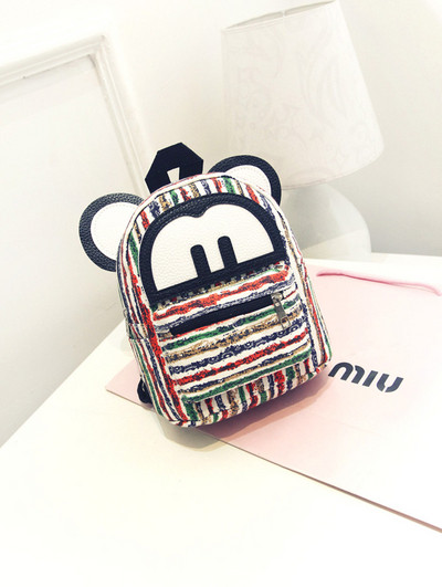 Rucsac de zi cu zi pentru copii cu element 3D in mai multe culori