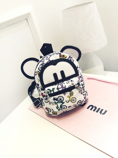 Rucsac de zi cu zi pentru copii cu element 3D in mai multe culori