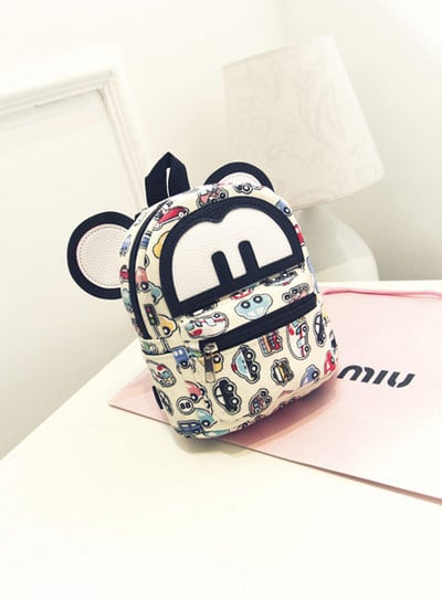 Rucsac de zi cu zi pentru copii cu element 3D in mai multe culori