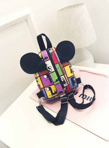 Rucsac de zi cu zi pentru copii cu element 3D in mai multe culori