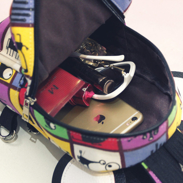 Rucsac de zi cu zi pentru copii cu element 3D in mai multe culori