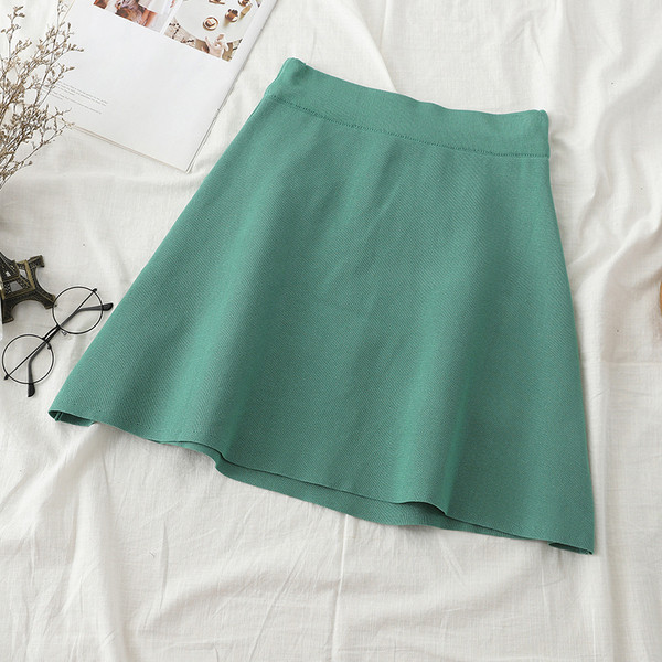 Fusta de dama moderna in patru culori cu pietre