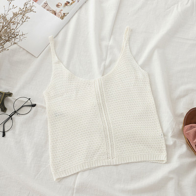 Maieu modern de dama cu bretele subtiri - in mai multe culori