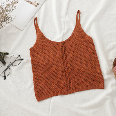 Maieu modern de dama cu bretele subtiri - in mai multe culori