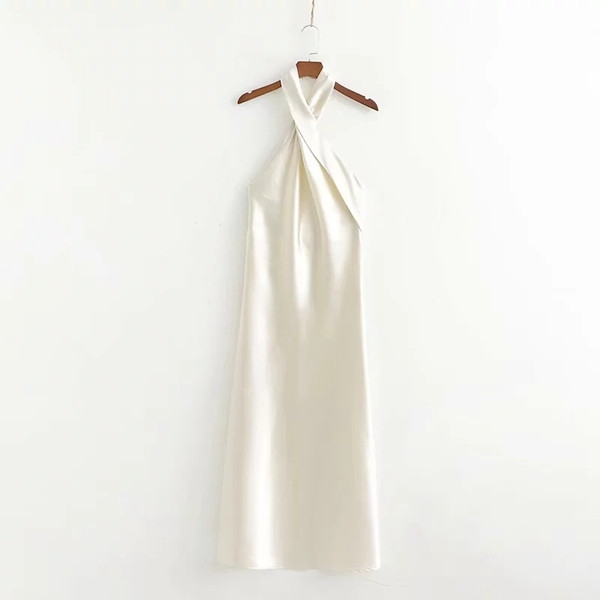 Rochie elegantă de damă în alb