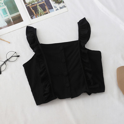 Top de damă modern în patru culori - cu nasturi