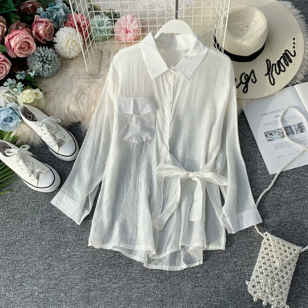 Cămașă modernă de damă cu guler în patru culori