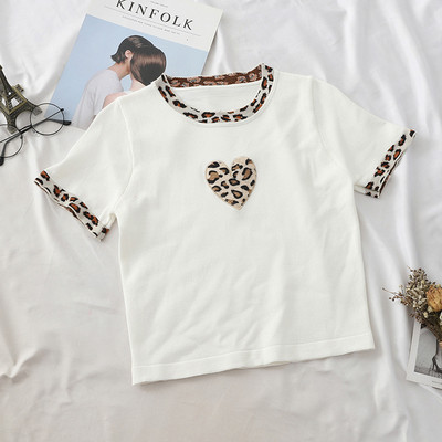 Tricou casual dama cu decolteu O in patru culori