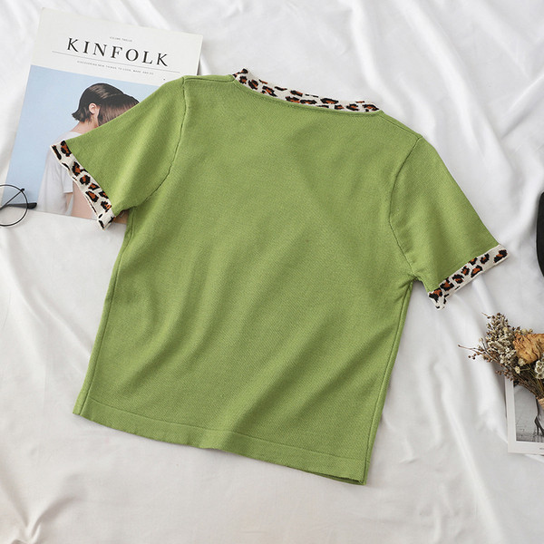 Tricou casual dama cu decolteu O in patru culori