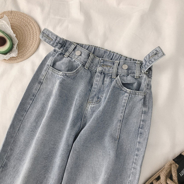 Blugi casual dama de culoare deschisa