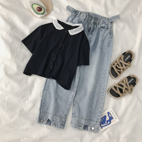 Blugi casual dama de culoare deschisa