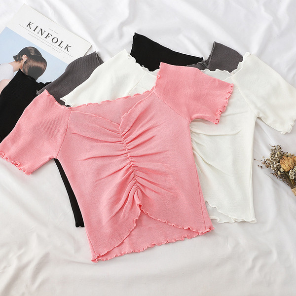 Tricou casual dama - in patru culori