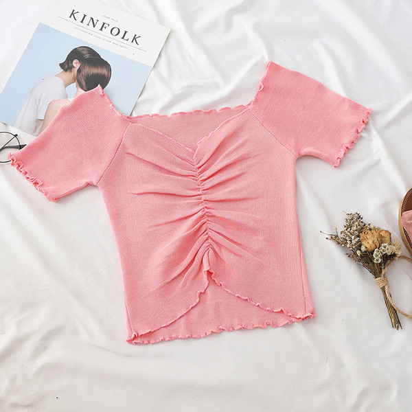 Tricou casual dama - in patru culori