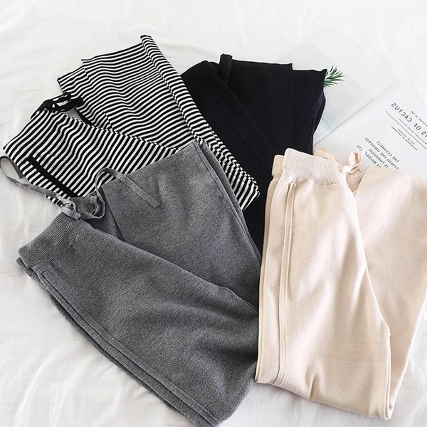 Model nou stilat pantaloni dama model lat - mai multe culori