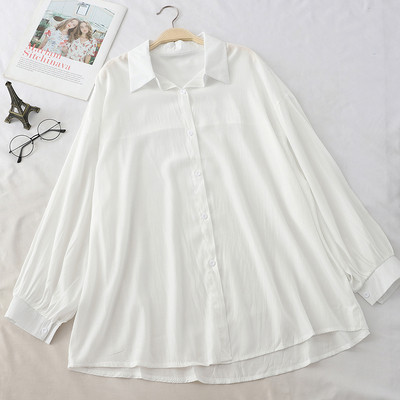 Cămașă de damă cu mâneci lungi de ultimă generație în patru culori