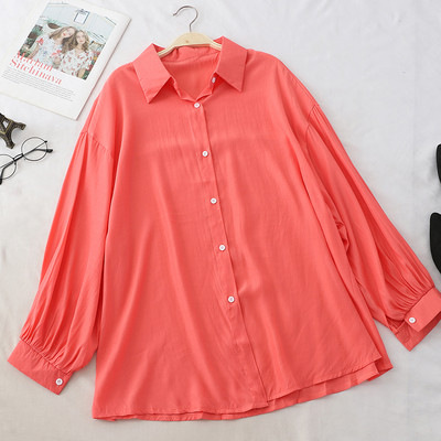 Cămașă de damă cu mâneci lungi de ultimă generație în patru culori