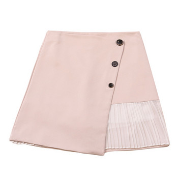 Fusta de dama eleganta model asimetric in mai multe culori