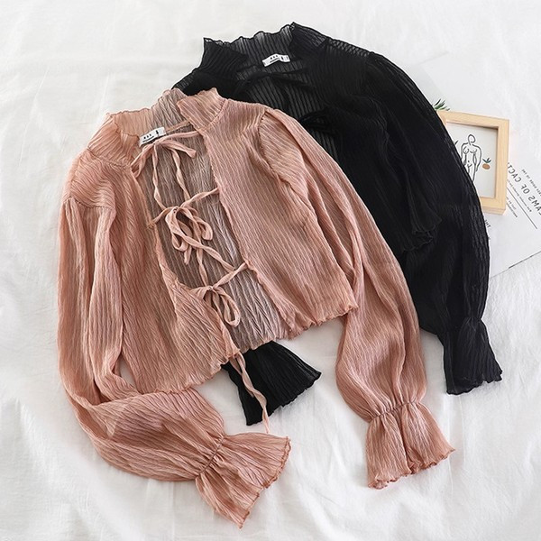 Camasa de dama eleganta model nou cu cravate - mai multe culori