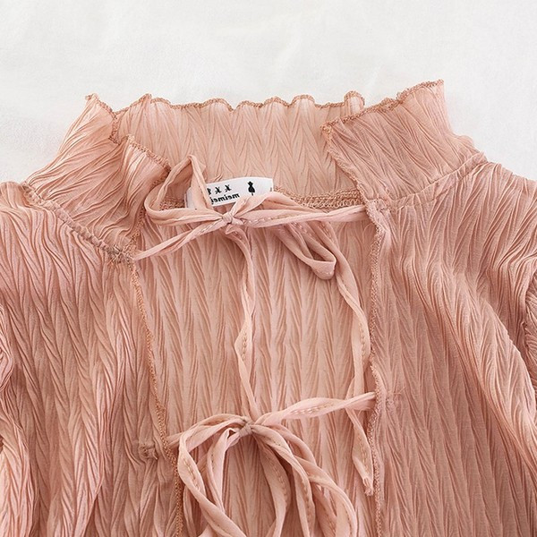 Camasa de dama eleganta model nou cu cravate - mai multe culori