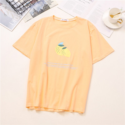 Tricou casual dama cu aplicatie colorata