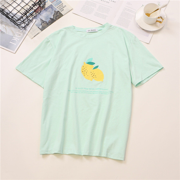 Tricou casual dama cu aplicatie colorata